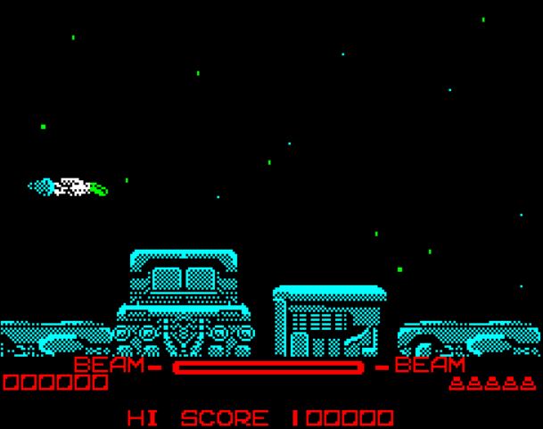 R-Type - Amstrad CPC game screenshot (1988) by Electric Dreams